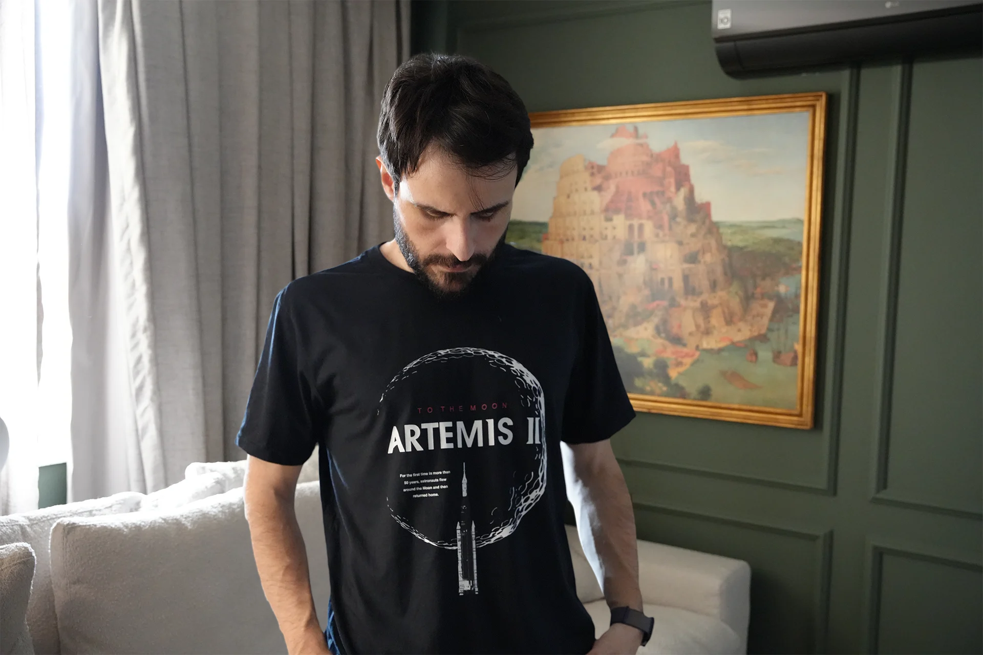 CAMISETA MISSÃO ARTEMIS II